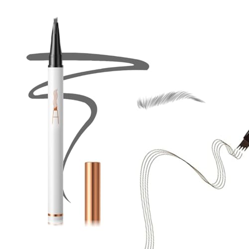 4 Gabelspitze 3D Microblading Magic Eyebrow Pencil Augenbrauenstift mit 4 Gabelspitze Natürliches Make-up Feiner Strich Magic Eyebrow Pencil Augenbrauen Magic Pen Makeup Langanhaltender Augenbrauensti von NTDMSFWM