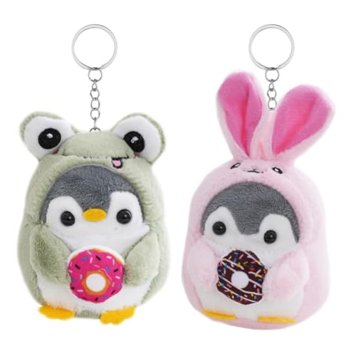 NTEVXZ 2 pcs Pinguin Plüschtier mit Schlüsselanhänger, Pinguin Kuscheltier Schlüsselanhänger, Pinguin Schlüsselbund, Schlüsselanhänger Dekor Kinderparty Spielzeug Geschenk für Kinder NTEVXZ 2 pcs Pinguin Plüschtier mit Schlüsselanhänger, Pinguin Kuscheltier Schlüsselanhänger, Pinguin Schlüsselbund, Schlüsselanhänger Dekor Kinderparty Spielzeug Geschenk für Kinder von NTEVXZ