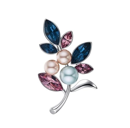 Brosche Blattbrosche trendige Persönlichkeit Brosche Schnalle Anstecknadel Anzug Kleidung Accessoires Anstecknadel Damen von NTIYOU