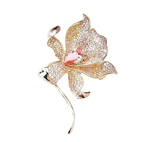 Brosche Weihnachtsbrosche Haarbrosche Kragenclips Abzeichen Schmuck Unisex Geburtstag Hochzeit Pin für Frauen von NTIYOU