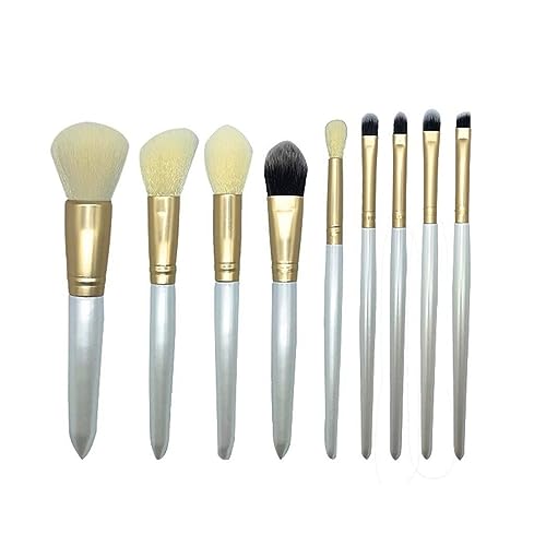 Make-up-Pinsel, 9 Stück, Lidschatten, loses Puder, Rouge, multifunktionales Make-up-Tool für Profis und Anfänger, Pinselsets von NTIYOU