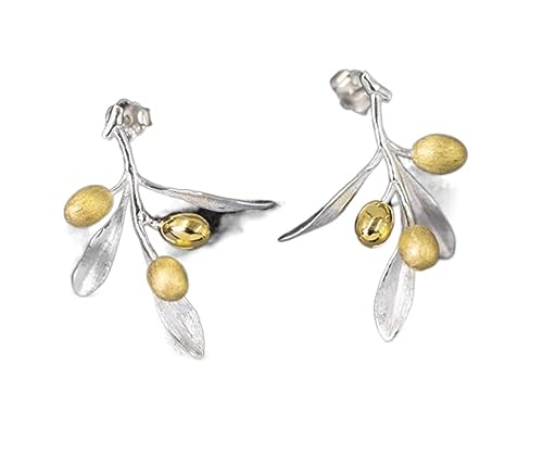 Ohrringe Ohrringe ungewöhnliche Ohrringe für Frauen 925 Sterling Silber Hochzeit baumeln Ohrringe Mädchen von NTIYOU