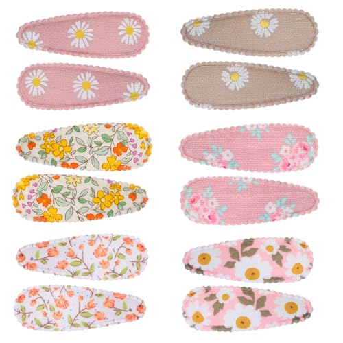 NTRUXZP 12 Stück Baby Haarspangen Haarspangen Mädchen Haarschmuck Mädchen Haarschleifen Mädchen Baby Kinder Haarschmuck für den Alltag Partys Shows Fotografie und Festivals von NTRUXZP