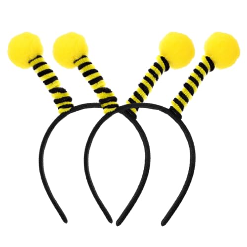 NTRUXZP 2 Stück Bienenantenne Stirnband Marienkäfer Stirnband Kopfbedeckung Cosplay Party Begünstigt Geschenk Geburtstagsfeier Liefert Kostümzubehör für Erwachsene von NTRUXZP