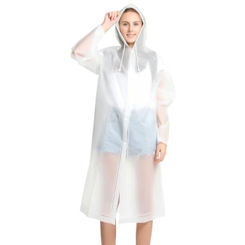 NTRUXZP Regen Ponchos für Frauen und Männer, Regenponcho Regenmantel Herren Damen Wasserdicht, Eva Regenbekleidung Regencape Regenjacke Regen Zubehör für Wandern Radfahren Camping und Reisen von NTRUXZP