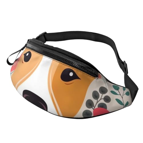 Bauchtaschen für Damen, große Umhängetasche, trendige Brusttasche, Grün, Blau, Lila, Galaxie, Hüfttasche für Reisen, Hundeblumen, Einheitsgröße Bauchtaschen für Damen, große Umhängetasche, trendige Brusttasche, Grün, Blau, Lila, Galaxie, Hüfttasche für Reisen, Hundeblumen, Einheitsgröße von NTVOWPZO