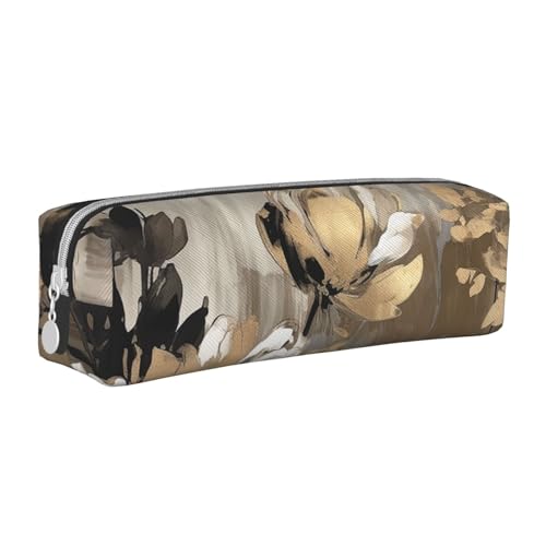 NTVOWPZO Federmäppchen mit Kapazität, großes Federmäppchen, friedliche Aquarellmalerei, Federmäppchen für Büro, kleine Reißverschlusstasche für Bleistifte von NTVOWPZO