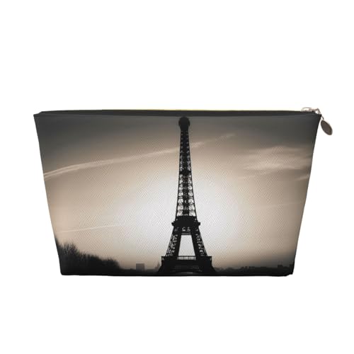 NTVOWPZO Reise-Kulturbeutel für Damen und Herren, Turm-Silhouette, Make-up-Tasche, große Kapazität, Kosmetiktasche, wasserabweisend, Kosmetiktasche, Gold, One Size NTVOWPZO Reise-Kulturbeutel für Damen und Herren, Turm-Silhouette, Make-up-Tasche, große Kapazität, Kosmetiktasche, wasserabweisend, Kosmetiktasche, Gold, One Size von NTVOWPZO