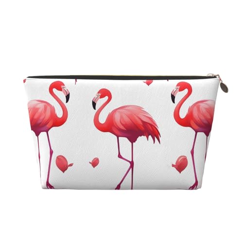 NTVOWPZO Reise-Kulturbeutel für Damen und Herren, schöne Flamingos, Make-up-Tasche, große Kapazität, Kosmetiktasche, wasserabweisend, Kosmetiktasche, gold, Einheitsgröße NTVOWPZO Reise-Kulturbeutel für Damen und Herren, schöne Flamingos, Make-up-Tasche, große Kapazität, Kosmetiktasche, wasserabweisend, Kosmetiktasche, gold, Einheitsgröße von NTVOWPZO