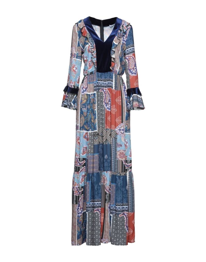 NUALY Maxi-kleid Damen Blau von NUALY