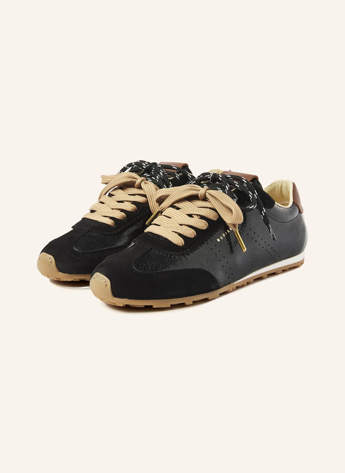 Nubikk Sneaker Billy Lou schwarz von NUBIKK