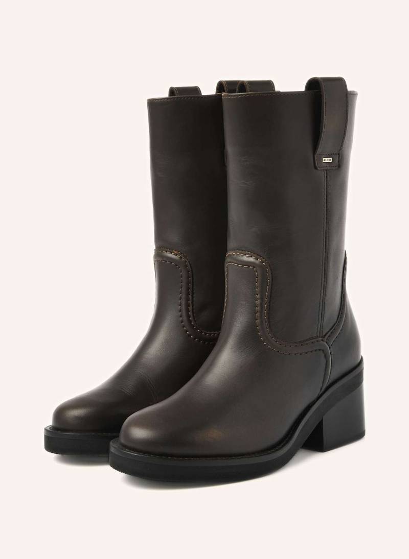 Nubikk Stiefel Cassy Slouch blau von NUBIKK