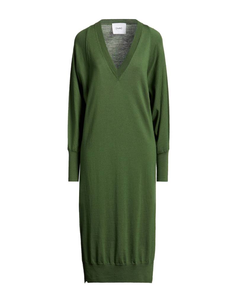 NUDE Midi-kleid Damen Militärgrün von NUDE