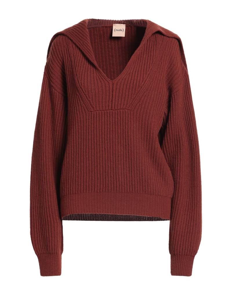 NUDE Pullover Damen Braun von NUDE