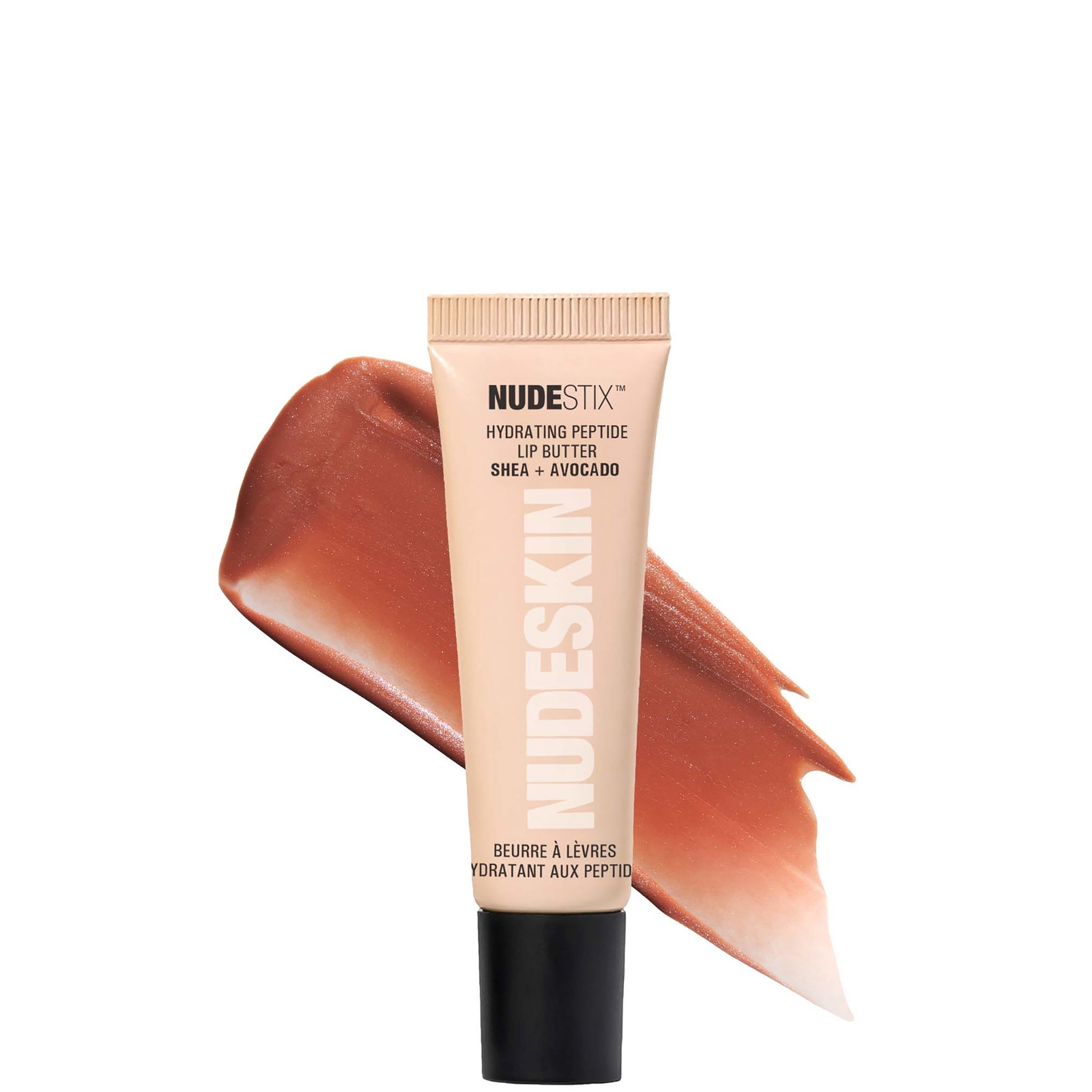 NUDESTIX Hydrating Peptide Lip Butter 10ml (Various Shades) - Dolce Nude von NUDESTIX