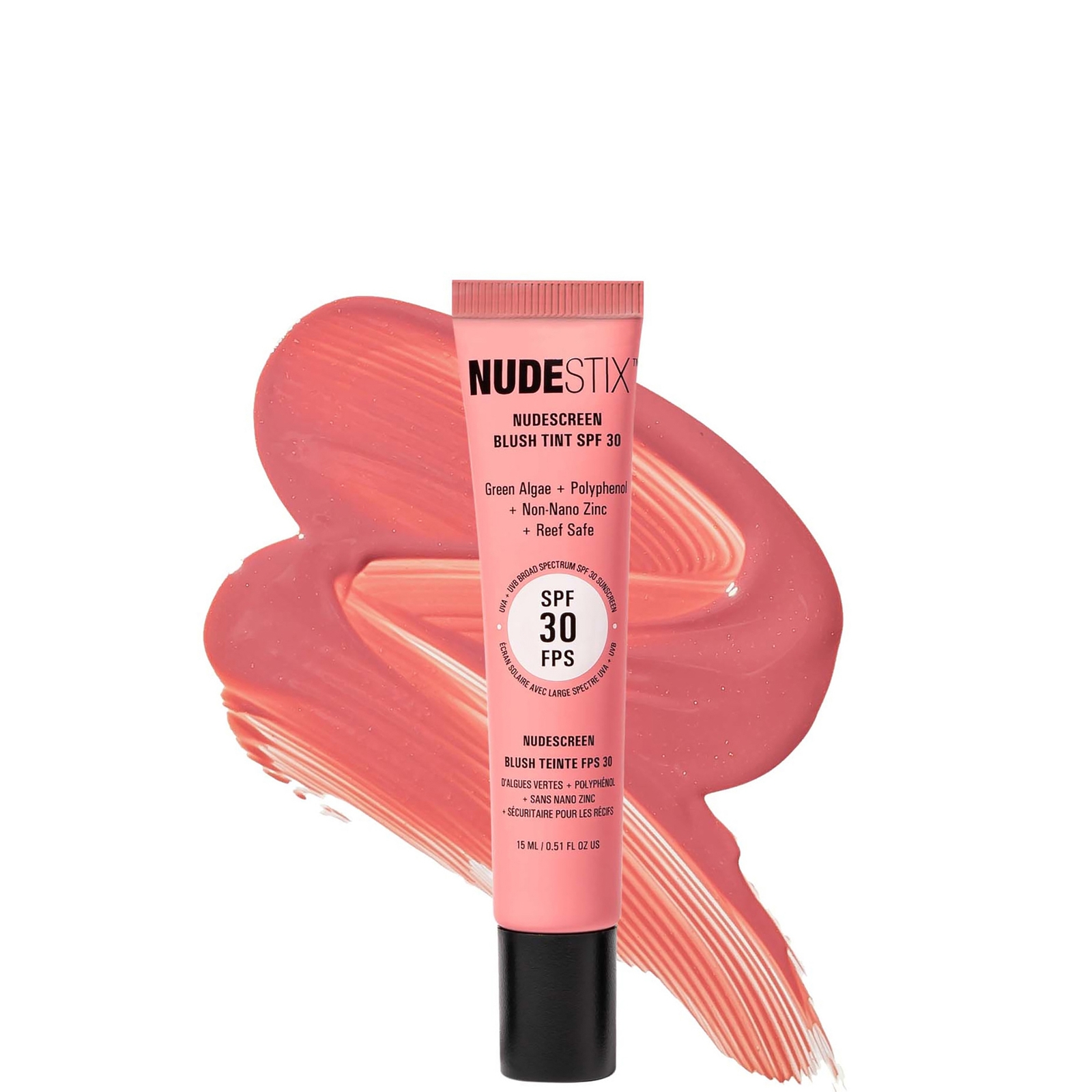NUDESTIX Nudescreen Blush Tint SPF 30 15ml (Various Shades) - Sunny Sweet Cheeks von NUDESTIX