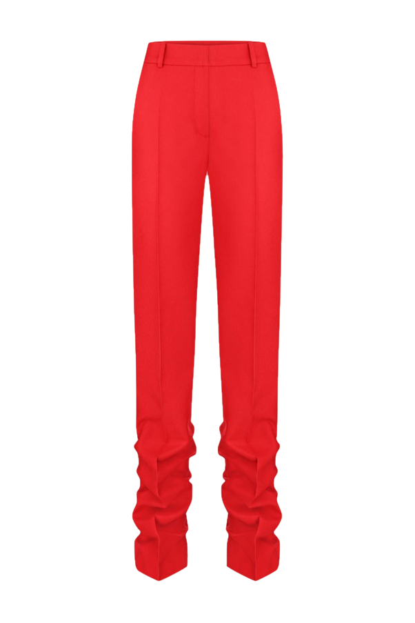 ANTHURIUM TROUSERS - Red - L - NUÉ - Straight leg pants ANTHURIUM TROUSERS - Red - L - NUÉ - Straight leg pants von NUÉ