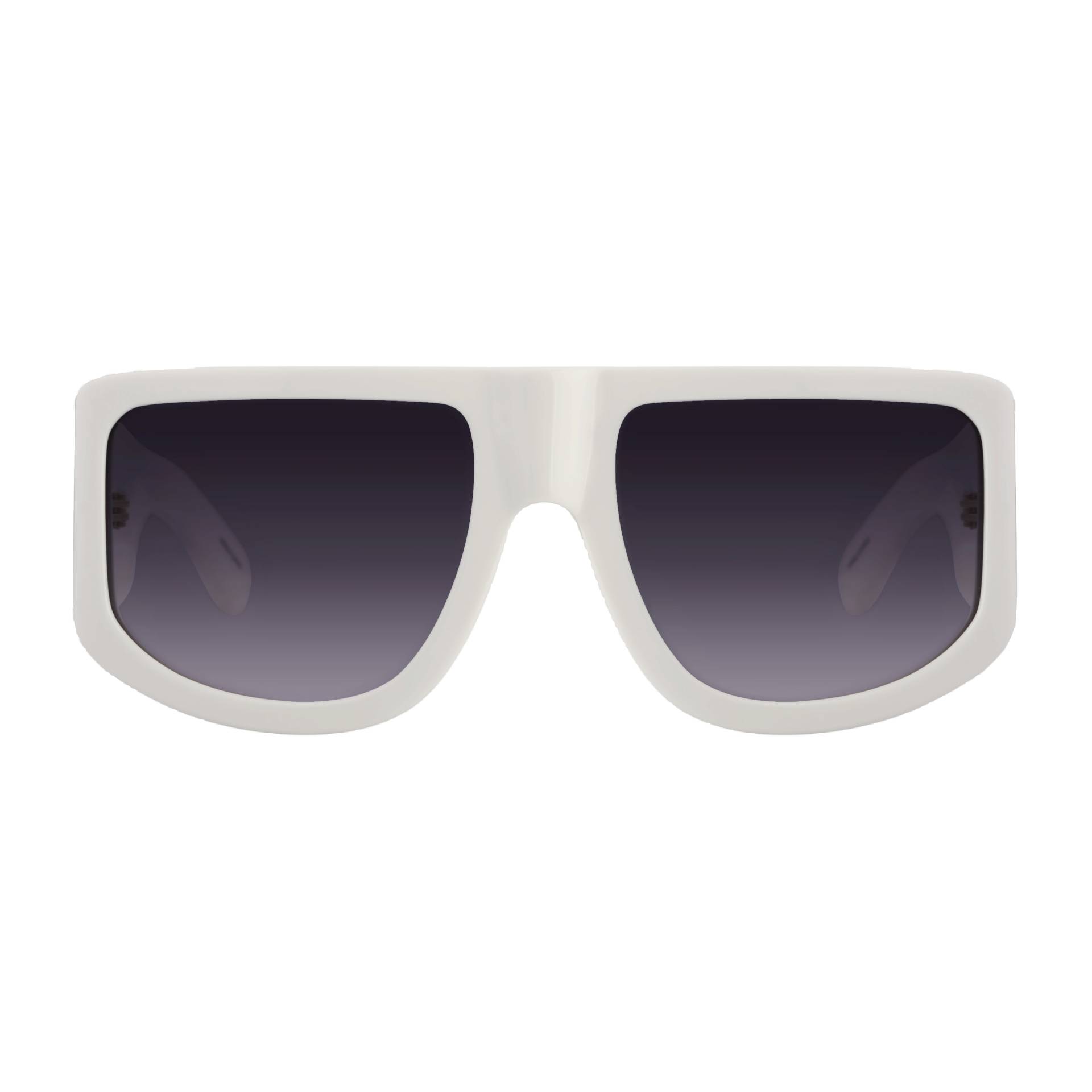 IT GIRL SUNGLASSES IN WHITE WITH CRYSTALS von NUÉ