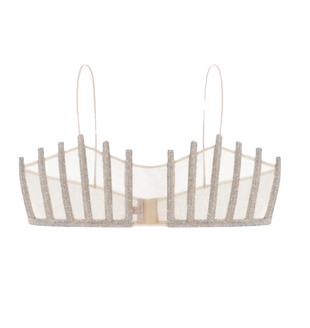 LOTUS BRALETTE - Silver - L - NUÉ - Bralette LOTUS BRALETTE - Silver - L - NUÉ - Bralette von NUÉ