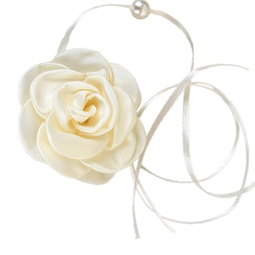 Choker-Halskette mit Perlen im Vintage-Stil, verstellbare Farbe, multifunktionale Taille für Damen von NUEAYMS