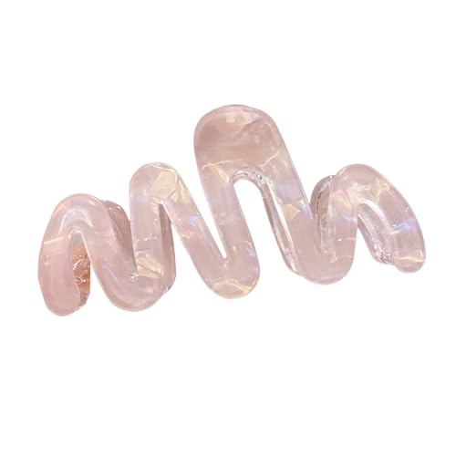 Die strukturierte Haarspange von Nacro ist eine rutschfeste Pinzette, die den Druck auf die Kopfhaut reduziert und für einen sicheren Halt für Frauen sorgt von NUEAYMS