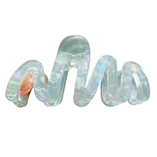 Die strukturierte Haarspange von Nacro ist eine rutschfeste Pinzette, die den Druck auf die Kopfhaut reduziert und für einen sicheren Halt für Frauen sorgt von NUEAYMS