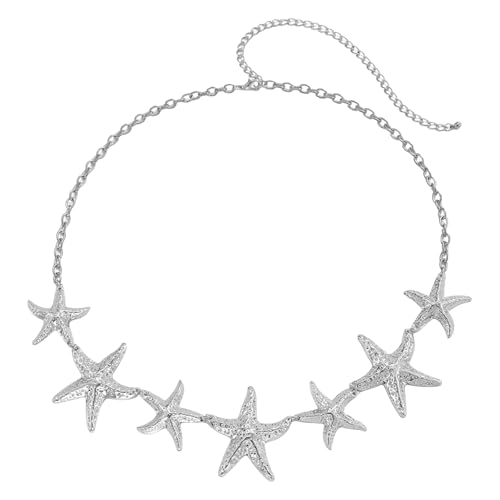 Elegante Taillenkette Seestern Metall Körperschmuck Party Abendkleid Event Schmuck Damen Strand Kette von NUEAYMS