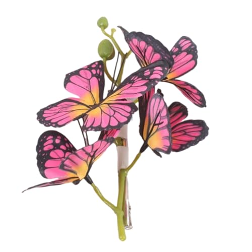 Haarnadel-Clip, Schmetterlings-Clip, Kopfbedeckung, Haarnadel, eleganter Strand-Pfannenhalter, Kugel, starker Halt für Mädchen, Schmetterlings-Haarspange von NUEAYMS