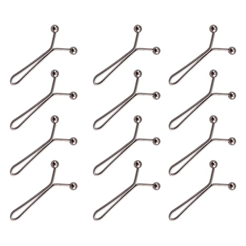 Hijars 12 Stück Damen-Pinzetten für Schals, Schals und Schals Hijars 12 Stück Damen-Pinzetten für Schals, Schals und Schals von NUEAYMS