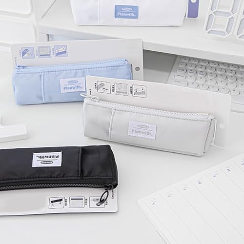 Journal Federmäppchen Stifthalter mit verstellbarem Gummiband Etui Notizbuch Schule Bürobedarf Stift für Notizbuch Federmäppchen mit verstellbarem Gummiband Schulbedarf, Schwarz von NUEAYMS