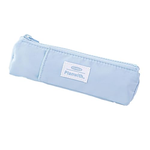 Journal Federmäppchen Stifthalter mit verstellbarem Gummiband Etui Notizbuch Schule Bürobedarf Stift für Notizbuch Federmäppchen mit verstellbarem Gummiband Schulbedarf, blau von NUEAYMS