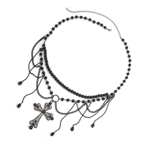 Mehrschichtige Taillenkette, Körperschmuck, Quaste und Kunstperlen-Design, Dekoration für Party und tägliche Dekoration. Trendiger Schmuck Mehrschichtige Taillenkette, Körperschmuck, Quaste und Kunstperlen-Design, Dekoration für Party und tägliche Dekoration. Trendiger Schmuck von NUEAYMS