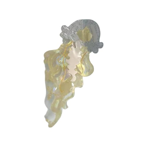 Modische Haarspange in Quallenform, Acetat, für Damen, Accessoires, Mode und Persönlichkeit, modischer Clip von NUEAYMS