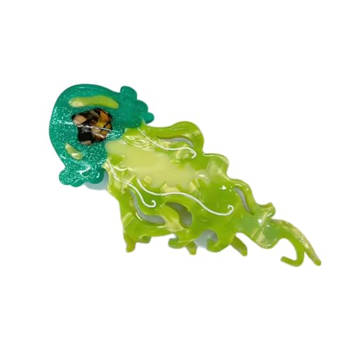Modische Haarspange in Quallenform, Acetat, für Damen, Accessoires, Mode und Persönlichkeit, modischer Clip von NUEAYMS