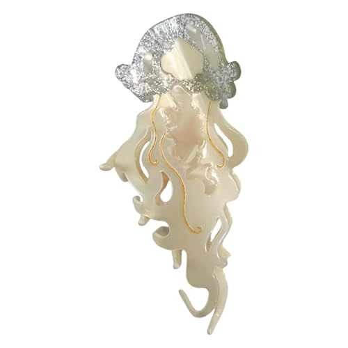 Modische Haarspange in Quallenform, Acetat, für Damen, Accessoires, Mode und Persönlichkeit, modischer Clip von NUEAYMS