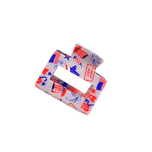 Quadratische Haarklammern für Damen, Retro-Stil, modisch, für Pferdeschwanz, Haarspangen für Damen von NUEAYMS