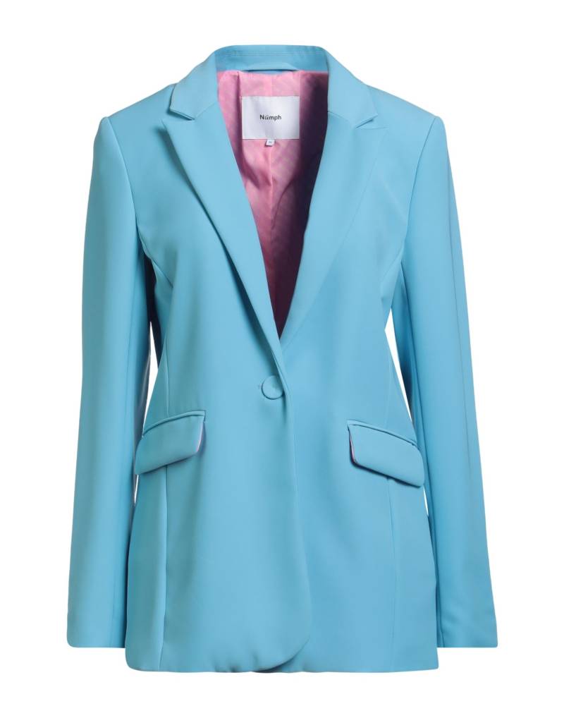 NÜMPH Blazer Damen Azurblau von NÜMPH