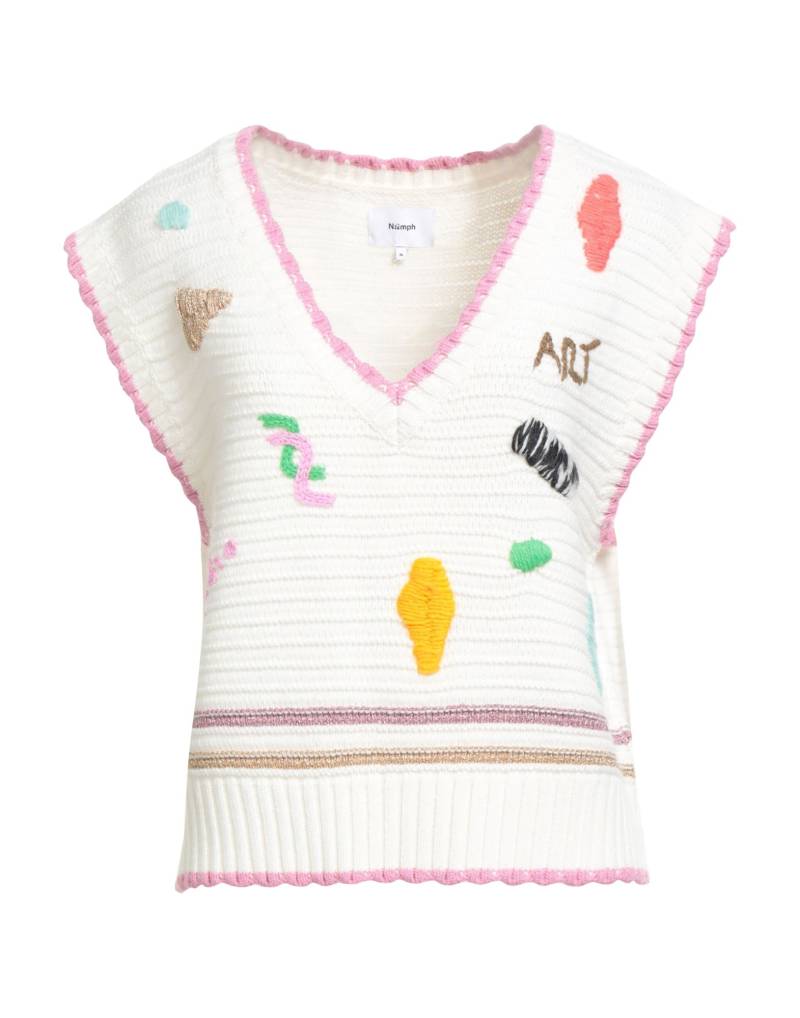 NÜMPH Pullover Damen Weiß von NÜMPH