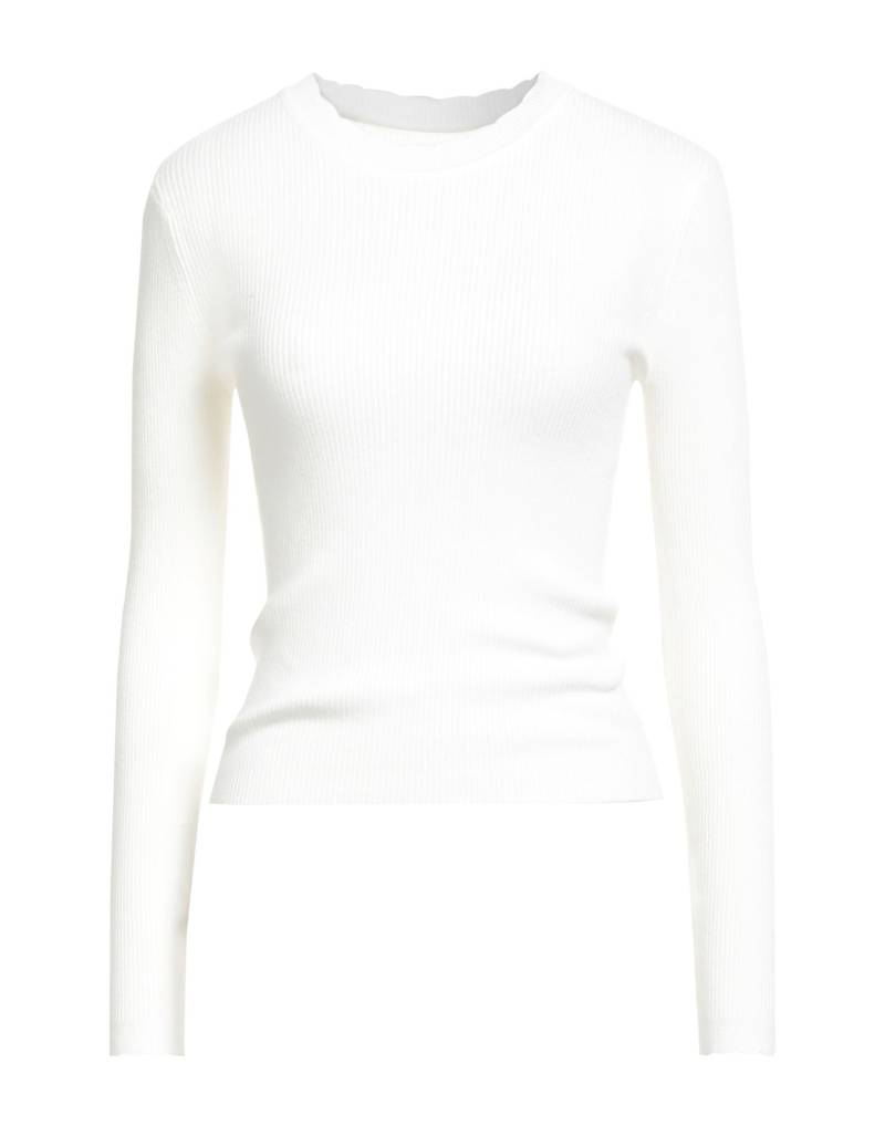NÜMPH Rollkragenpullover Damen Weiß von NÜMPH