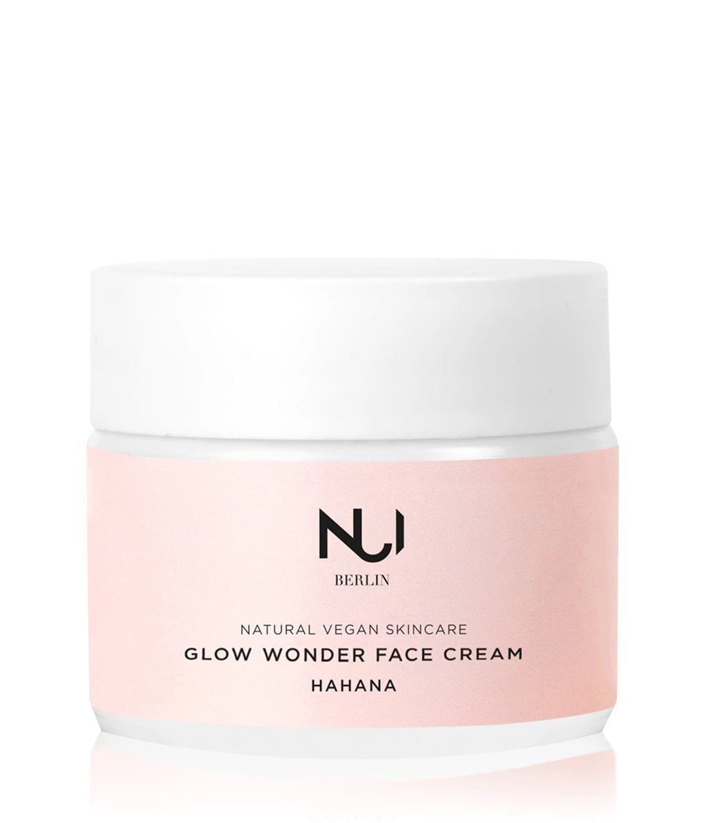 NUI Cosmetics Natural Glow Wonder Face Cream Hahana beruhigende Gesichts-Creme Vegan Tierversuchsfrei 50 ml von NUI Cosmetics