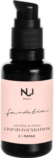 Nui Cosmetics Natural Liquid Foundation 02 MATAO 30 ml von NUI Cosmetics