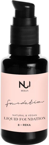 Nui Cosmetics Natural Liquid Foundation 08 REKA 30 ml von NUI Cosmetics