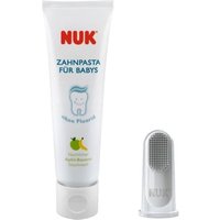 NUK Mundpflege-Set Baby-Zahnpasta 40ml + Fingerzahnbürste von NUK