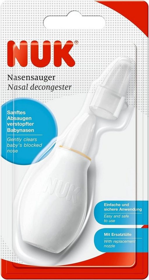 NUK Nasensauger Nasal Decongester Nasensauger, 1-tlg. von NUK