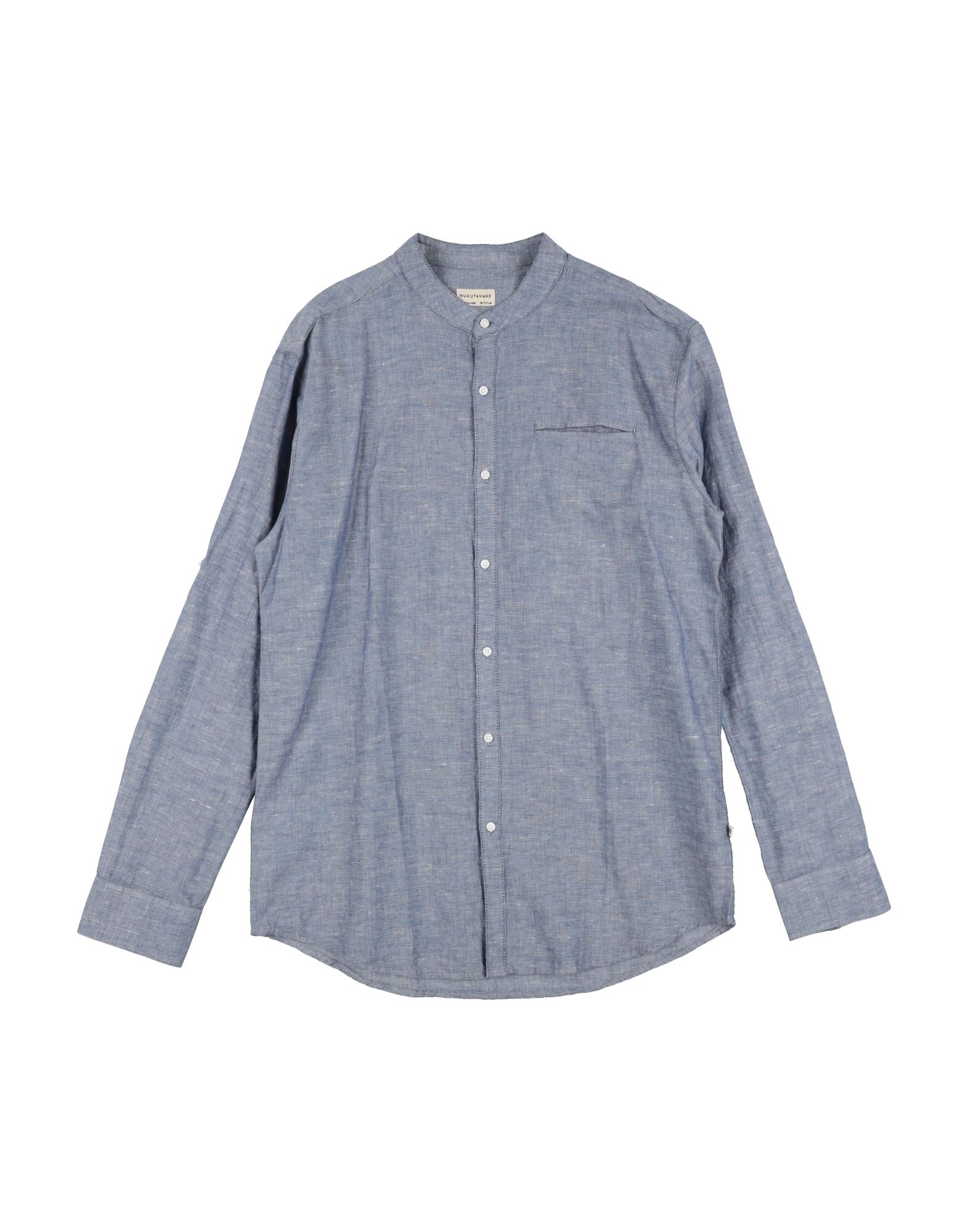 NUKUTAVAKE Hemd Kinder Marineblau von NUKUTAVAKE