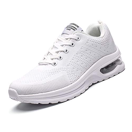 NULL-NULL Damen Laufschuhe Luftkissen Sportschuhe Atmungsaktiv Turnschuhe Fitness Gym Sneaker. von NULL-NULL