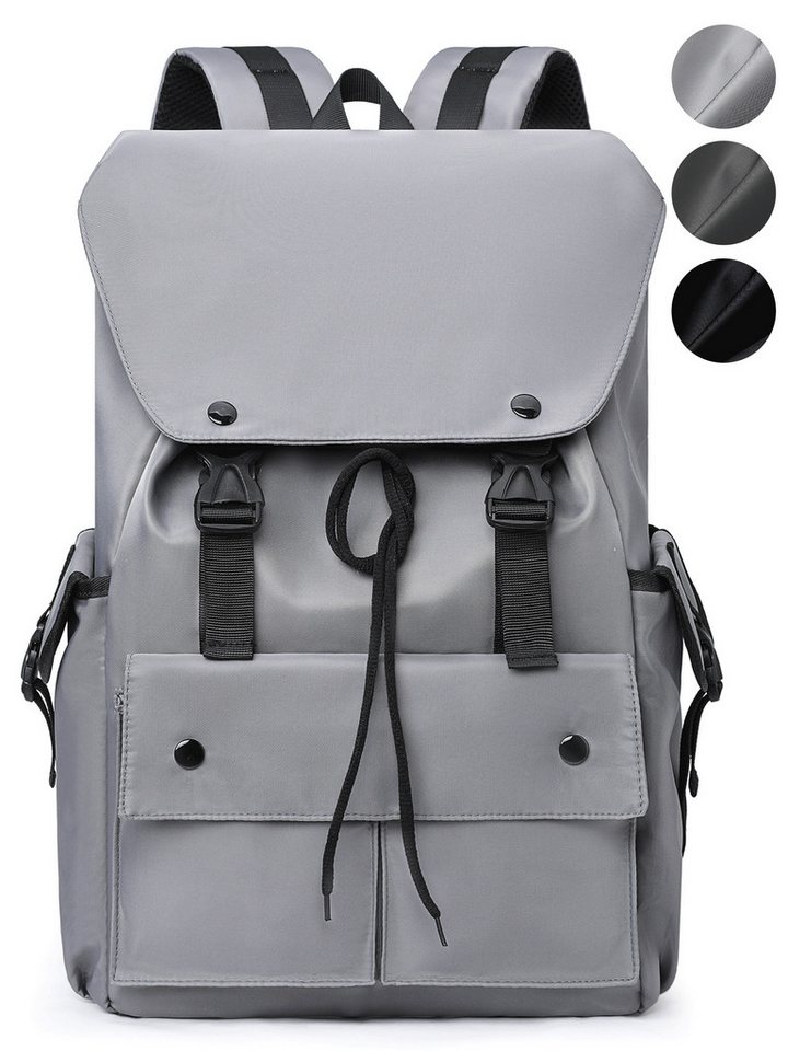 NULSTA Cityrucksack Wasserdicht Reiserucksack Daypack Damen Herren mit Laptopfach von NULSTA