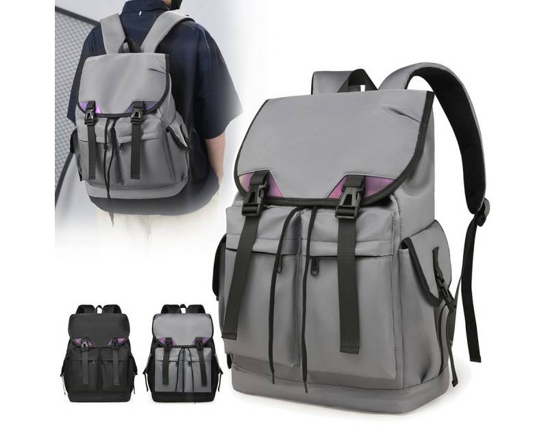 NULSTA Rucksack Herren Damen Wasserabweisend Laptop Freizeitrucksack, Schulrucksack Tagesrucksack Trekkingrucksacke für Freizeit Job Outdoor von NULSTA