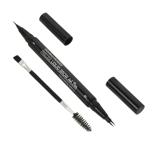 NULYLU 1satz Wasserfester Augenbrauenstift Mit Doppelter Spitze Präziser Eyebrow Pencil Für Natürliche Augenbrauen Für Anfänger Und Ältere Frauen Hellokiss Dual-ended von NULYLU