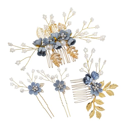 NULYLU 1satz Blumen Haarkämme Mit Perlen Eleganter Braut Haarschmuck Teiliges Dekorative Haaraccessoires Für Hochzeiten Und Besondere Anlässe Komfortabel Und Langlebig NULYLU 1satz Blumen Haarkämme Mit Perlen Eleganter Braut Haarschmuck Teiliges Dekorative Haaraccessoires Für Hochzeiten Und Besondere Anlässe Komfortabel Und Langlebig von NULYLU
